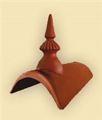 KMB BETA, HODONKA Elegant Hřebenový okrasný prvek - VĚŽIČKA (komplet) černá